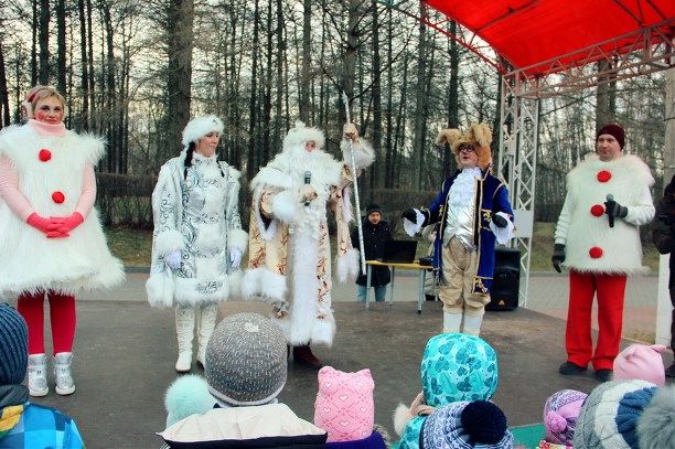 В Центральном парке Тулы открылась Резиденция Деда Мороза