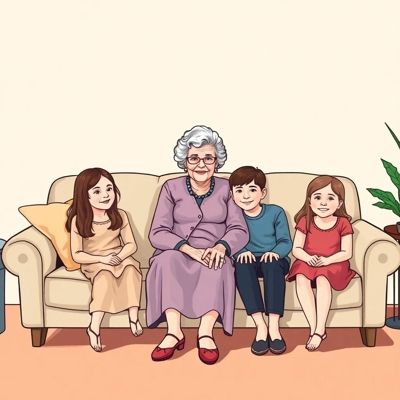 Внуки желают, чтобы бабушки заботились о себе