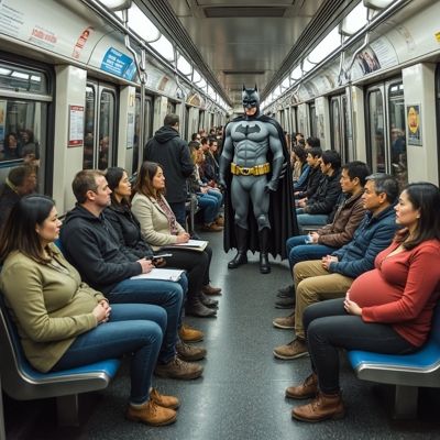 Уступят место беременной, если рядом герой