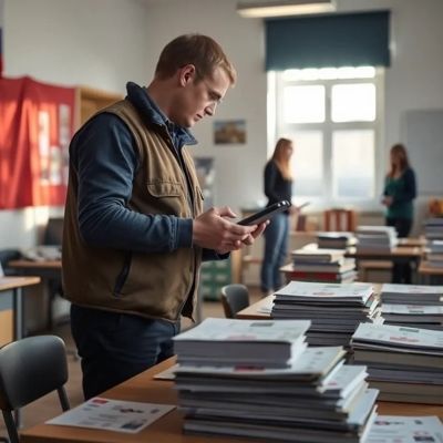 Школьные учебники защищают от подделок