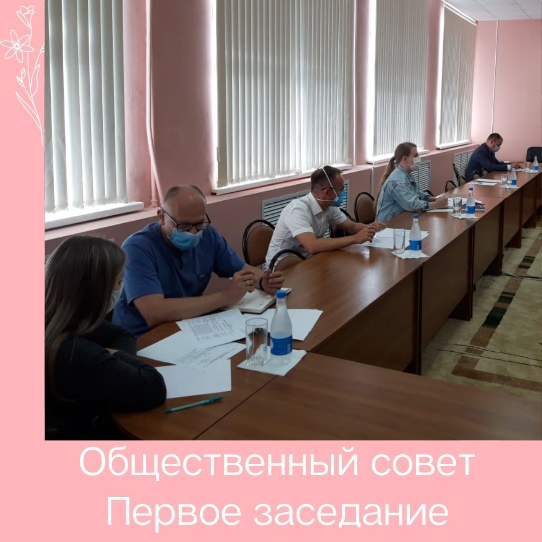 Чурикова Лариса на первом заседании общественного совета