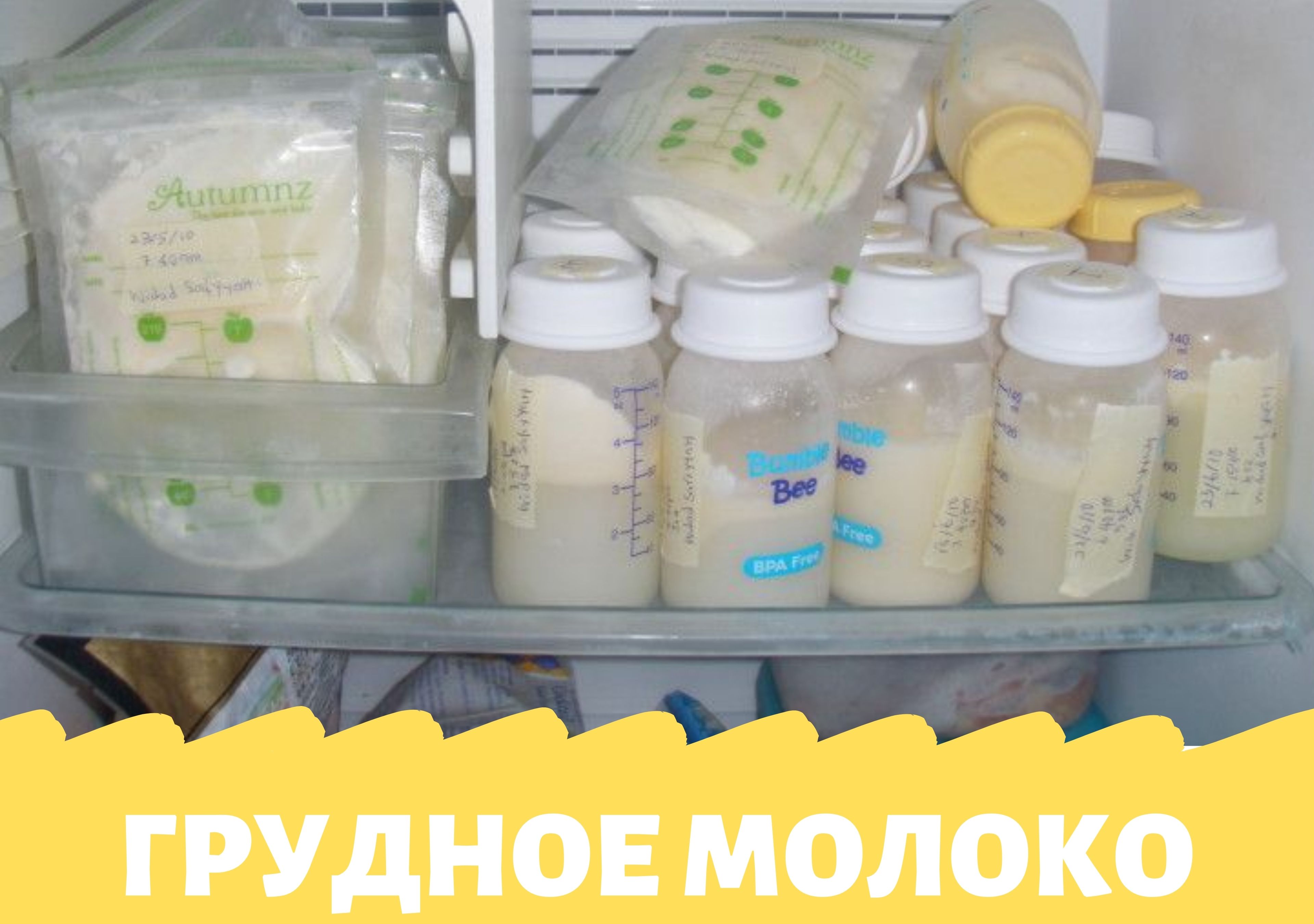 Клинический протокол хранения сцеженного грудного молока для доношенных детей