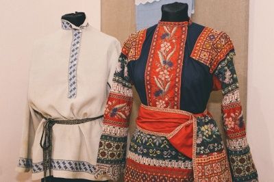 Открытие  выставки "Русские узоры о судьбе и надежде"