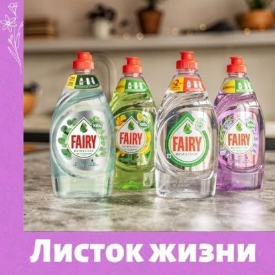 Продукция Fairy получила эко сертификат