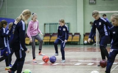 Открыт набор девочек в футбольную секцию