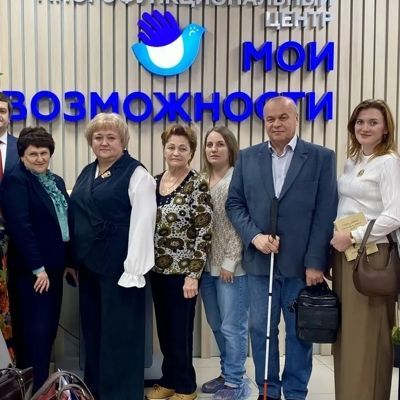 Лариса Чурикова в центре "Мои возможности"